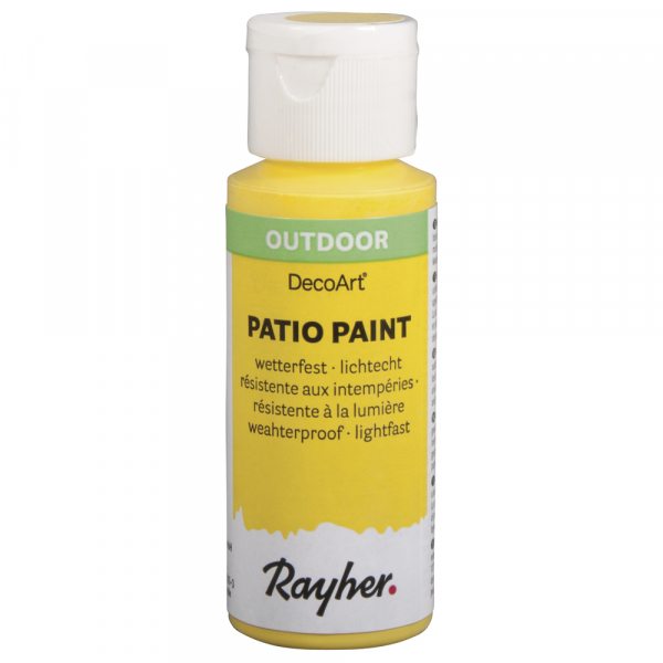 Patio Paint outdoor zitronengelb