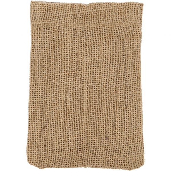 Jute-Beutel 10x15, 4 Stück